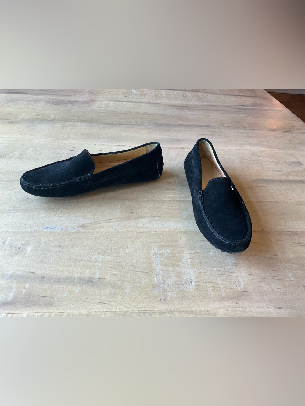 M Gemi - The Felize Suede Black MOCCASIN 38.5